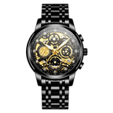 trendha NEKTOM 8202 Fashion Men Watch Waterproof Chronograph Luminous Date Display Quartz Watch