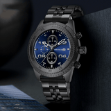 trendha MINI FOCUS 0230G Fashion Men Watch Waterproof Chronograph Multi-Function Stainless Steel Strap Quartz Watch