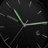trendha GADYSON A9105 Calendar Casual Style Men Wristwatch Full Steel Luminous Display Quartz Watch