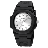 trendha SKMEI 1717 Fashion Men Watch Creative Hexagonal Dial Simple 5ATM Waterproof Quartz Watch