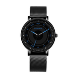 trendha GADYSON A0902 Fashion Men Watch Luminous Display Simple Business Stainless Steel Strap Quartz Watch