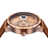 trendha OULM HP6032 Big Dial Creative Men Wrist Watch Leather Watch Band Quartz Watches