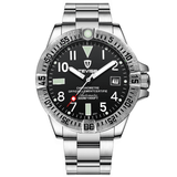 trendha TEVISE T839A Fashion Men Watch 3ATM Waterproof Luminous Date Display Stainless Steel Strap Mechanical Watch