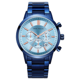 trendha MINI FOCUS MF0188G Business Style Calendar Stainless Steel Men Wrist Watch Quartz Watch