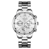 trendha VA VA VOOM VA-2142 Fashion Men Watch Waterproof Date Display Stainless Steel Strap Quartz Watch