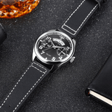 trendha VA VA VOOM VA-2092 Date Display Decorative Dial Men Wrist Watch Casual Style Quartz Watch