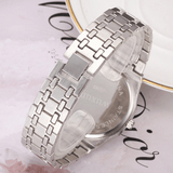 trendha Fashion Casual Simple Dial Zinc Alloy Strap Couple Watch Quartz Watch