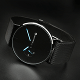 trendha Men's Casual Quartz Watch - Full Steel with Hardlex Glass, Stylish Wristwatch for Everyday Wear