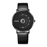 trendha DOM M-1303 Fashion Men Watch Creative Dial 3ATM Waterproof Quartz Watch