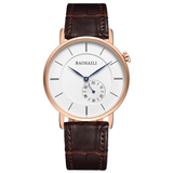 trendha BAOSAILI BSL1045 Minimalist Men Wrist Watch Ultra Thin Dial Case Quartz Watch