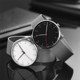 trendha Twentyseventeen Qingpai W001Q Elegant Casual Style Luminous Pointers 3ATM Waterproof Male Female Couples Quartz Watch