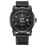 trendha WEIDE UV1509B-1C Fashion Men Quartz Watch Creative Dragon Chinese Font Sport Watch