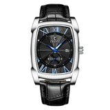 trendha CHENXI 8209 Date Display Calendar Business Style Men Watch Rectangle Dial Quartz Watch