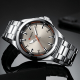 trendha CURREN 8320 Business Style Men Wrist Watch Stainless Steel Design Quartz Watch