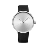 trendha YAZOLE 520 the Turntable Simple Art Dial Leather Strap Men Casual Quartz Watch