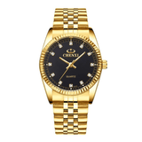 trendha CHENXI CX-004A Fashion Men Women Quartz Watch Simple Waterproof Stainless Steel Strap Couple Watch