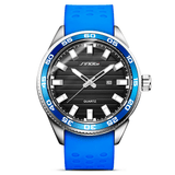 trendha SINOBI 1255 Luminous Waterproof Sport Style Quartz Watch Silicone Strap Clock Men Watches