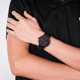 trendha Men's Casual Quartz Watch - Full Steel with Hardlex Glass, Stylish Wristwatch for Everyday Wear