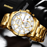 trendha CURREN 8360 Multifunction Business Style Men Wrist Watch Luminous Display Quartz Watches