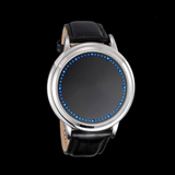 trendha Alloy Fashion Sport LED Touch Screen Watch Belt Couple Watch for Men Women