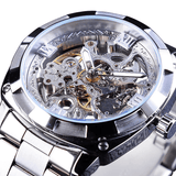 trendha Forsining GMT1091 Light Luxury 3ATM Waterproof Luminous Display Fashion Men Mechanical Watch