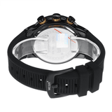 trendha MEGIR 2106 Luminous Dial Calendar Chronograph Silicone Strap Men Waterproof Sports Quartz Watch