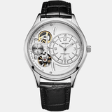 trendha MEGIR 2017G Business Style Men Wrist Watch Hollow Dial Automatic Mechanical Watch