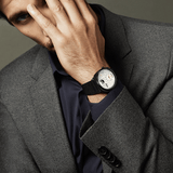 trendha SINOBI 9772 Unique Dial Display Men Wrist Watch Date Display Rectangle Quartz Watches