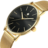 trendha WWOOR 8832 Casual Style Full Steel Men Wrist Watch Luminous Display Clock Quartz Watch