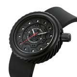 trendha Oulm Fashion Trendy Wrist Watch 3ATM Waterproof Silicon Band Men Sports Quartz Watch