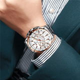 trendha CURREN 8363 - Waterproof Men's Quartz Watch with Luminous Display & Chronograph