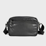 elvesmall Men's Casual Leather Shoulder Bag