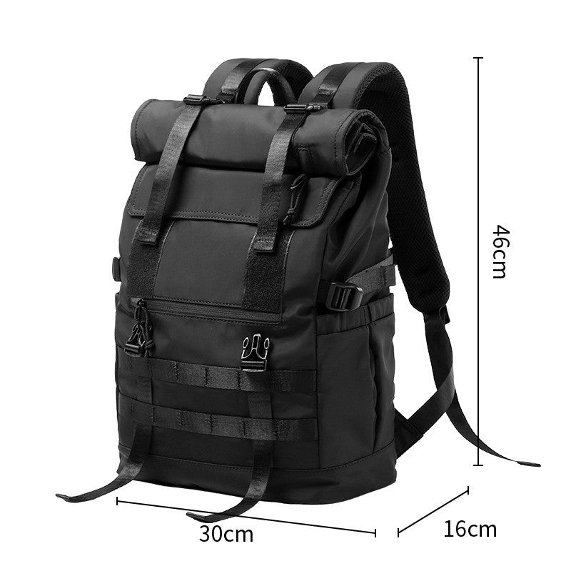 elvesmall Men's Large Capacity Functional Tactical Backpack