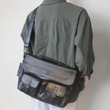 elvesmall Casual Japanese Large-capacity Messenger Bag For Young Men's Handbag