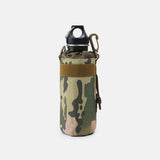 elvesmall Men Nylon Camouflage Sport Outdoor Water Bottle Case Bag Waist Bag