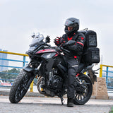 elvesmall Motorcycle Riding Rear Seat Storage Bag