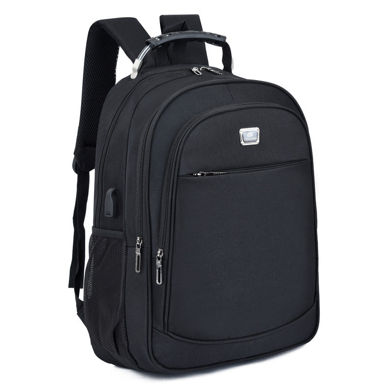 elvesmall Large Capacity Backpack USB Casual Outdoor Travel Computer Bag