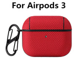 elvesmall For AirPods Pro 2 Case Wireless Headphone Cover Waterproof Nylon PC Earphone Cases For Apple Air Pods 3 1 Pro 2 Generation