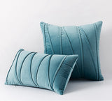 elvesmall Cushion Cover Velvet Decoration Pillows For Sofa Living Room Car Housse De Coussin 45*45 Decorative Pillows Nordic Home