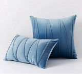 elvesmall Cushion Cover Velvet Decoration Pillows For Sofa Living Room Car Housse De Coussin 45*45 Decorative Pillows Nordic Home