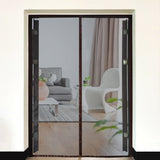 elvesmall Magnetic Screen Door Curtain Anti-Mosquito Net Fly Insect Screen Mesh Automatic Closing Custom Size Easy Installation
