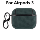 elvesmall For AirPods Pro 2 Case Wireless Headphone Cover Waterproof Nylon PC Earphone Cases For Apple Air Pods 3 1 Pro 2 Generation