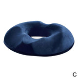 elvesmall 1PCS Donut Pillow Hemorrhoid Seat Cushion Tailbone Coccyx Orthopedic Medical Seat Prostate Chair for Memory Foam