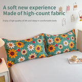 elvesmall 1 Pc Lover Printed Long Pillowcase Decorative For Home,Pillowcases For Bed Of 150 cm,Double Lover Sleeping Pillow Cover 50x75 cm