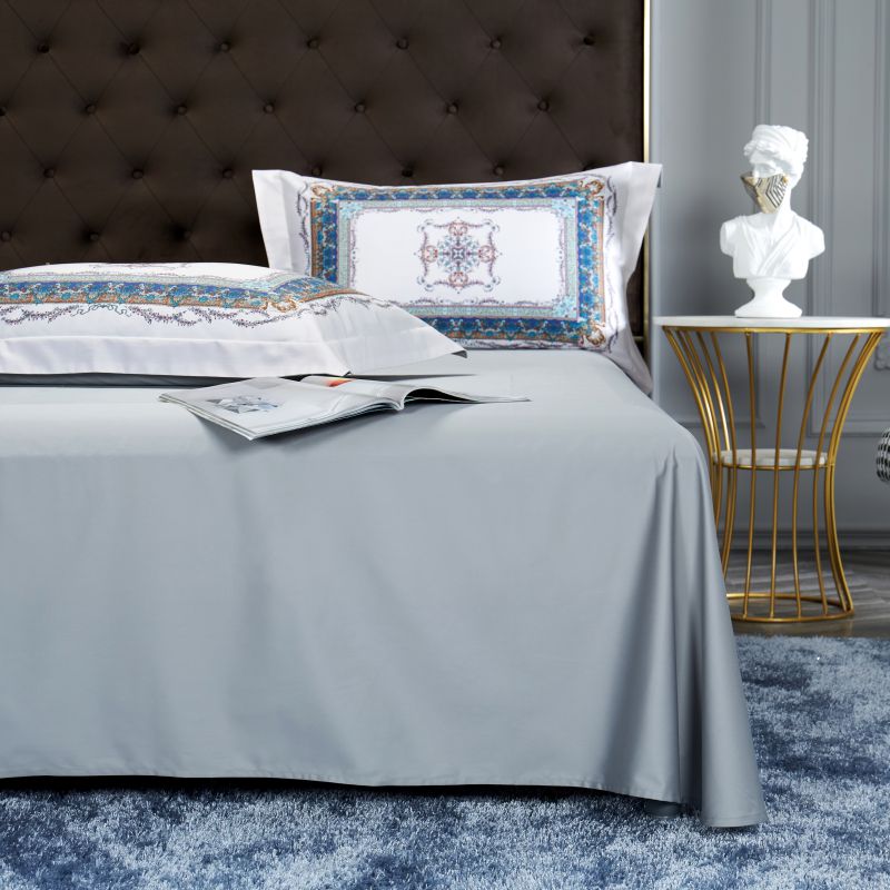 Elvesmall 100% Cotton Luxury Digital Print Duvet Cover Bed Sheet Pillowcases King Queen Size 4pcs Royal Noble Bedding Set Home Textile