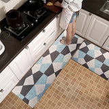 elvesmall Kitchen Mat Bedroom Living Room Carpet Balcony Long Rug Home Decor Bathroom AntiSlip Entrance Doormat Hallway Floor Mat