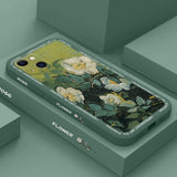 elvesmall Wild Rose Phone Case For iPhone 14 13 12 11 Pro Max Mini X XR XS MAX SE 8 7 Plus 6 6S Plus Cover