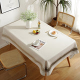 New Elegant Light Luxury Modern Style Anti-fouling Coffee Table Tablecloth Rectangular Cloth High-end Restaurant Tablecloth