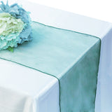 Wedding Party Table Runner Banquet Organza Decoration Table Runner Soft Sheer Fabric Hotel Press Conference Tablecloth Decor