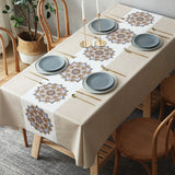 Nordic Home Rectangular Tablecloths for Table Party Decoration Bohemian Waterproof Anti-stain Table Cover